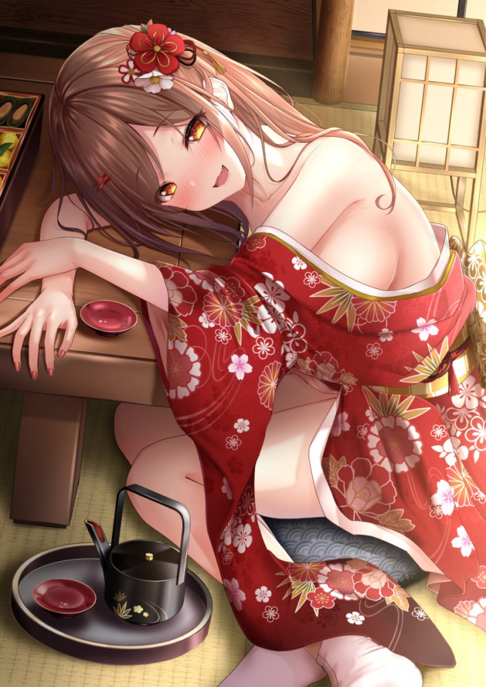 【二次】和服・着物を着ている女の子の画像　その７